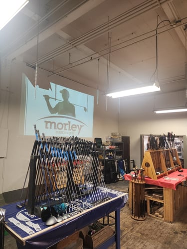 image of morley custom golf storefront in Banbury Place