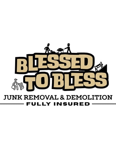 Blessed To Bless Junk Removal logo