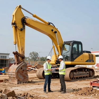 Interior shot of a brightly lit engineering office with high-end computers showing 3D models of urban infrastructure.