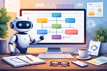 Intelligence artificielle et structuration d’un site web dans les travaux de Jessy Piacentini