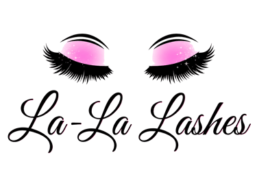 La-La Lashes logo