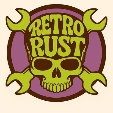 Retro Rust logo