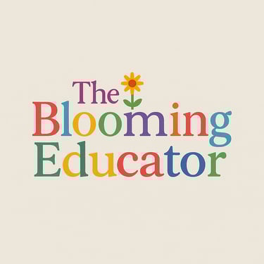 The Blooming Educator logo