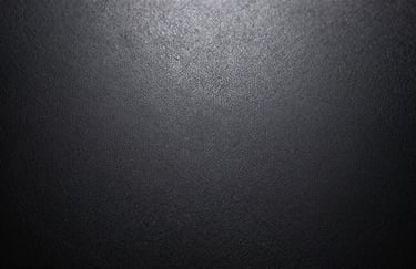 A close-up, high-fashion style photograph of a luxurious textured black leather surface with a single, sharp light highlight.