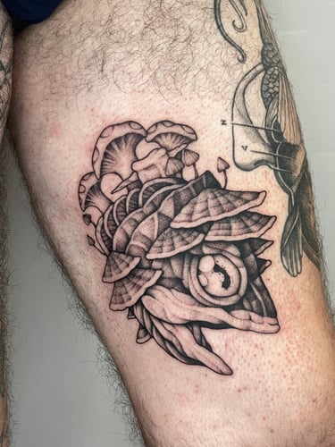 Tatouage de poisson à Big Foot Bayonne