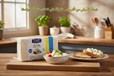 جبن أريش دايت 250 غم علامة الجزيرة