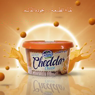 جبن مطبوخ بالشيدر