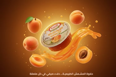 مربى بالمشمش علامة القائم