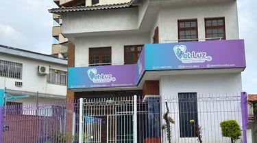 Fachada da Clínica Veterinária Vet Luz