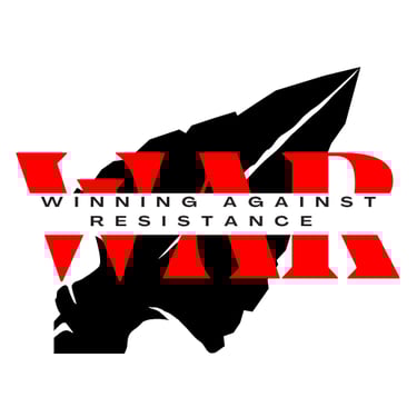 W.A.R. (Winning Against Resistance) logo