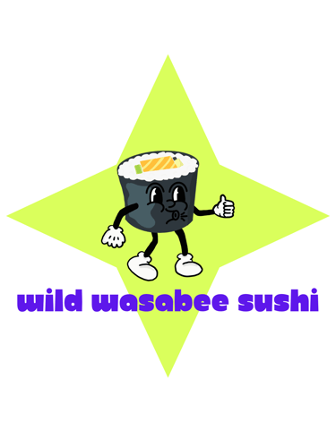 Wild Wasabee Sushi logo
