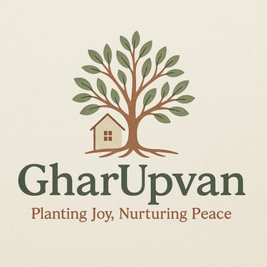 GharUpvan Spiritual Sanctuary logo