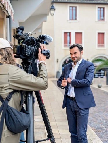 Interview de France 3 sur le rapport de la Cour Régional des Comptes dans le cadre des élections municipales de Castres 2026