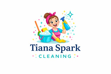 Tiana Spark Cleaning logo