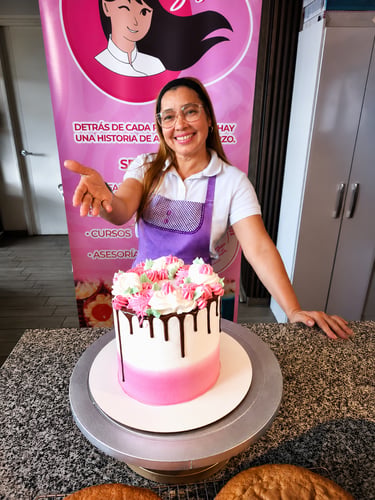 Alumna taller de cero a repostero, presencial, ñuñoa