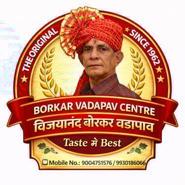 BORKAR VADAPAV CENTRE logo