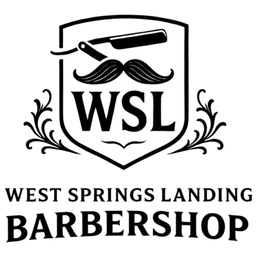 West Springs Landing Barbershop logo