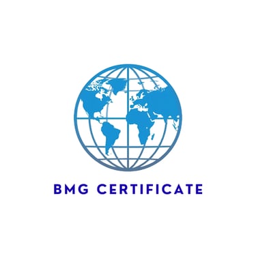 BMG Cerftification logo