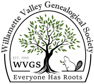 Willamette Valley Genealogical Society logo