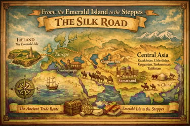 Connecting Ireland and CenterAsia