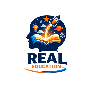 REAL EDUCATION logo