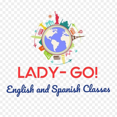 LADY-GO! English and Spanish classes logo