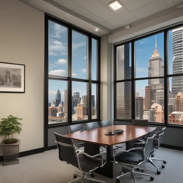 A team collaborating over financial charts and business plans.