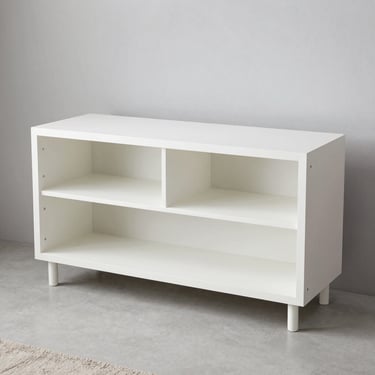 Modern custom-made wooden furniture in a stylish living room setting.