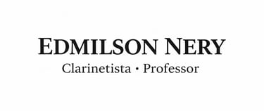 Edmilson Nery | Clarinetista , Professor de Clarinete e Autor  logo