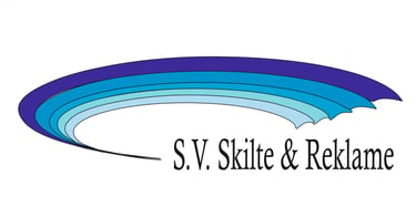 S.V Skilte&Reklame logo