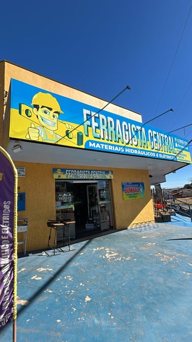 fachada ferragista central em anapolis