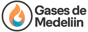 Gases medellin, gases de antioquia logo
