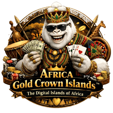 Africa Gold Crown Islands™ logo