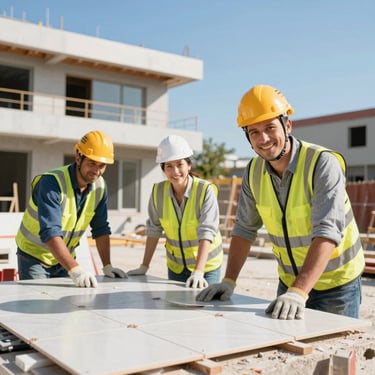 person pressing white wall