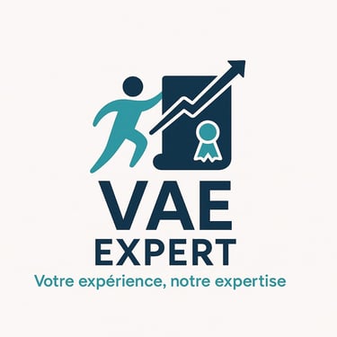 VAE EXPERT - Marie Aubertin - J'accompagne les candidats à la Validation des Acquis de l’Expérience (VAE) à chaque étape de leur parcours. logo