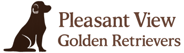 Pleasant View Golden Retrievers logo