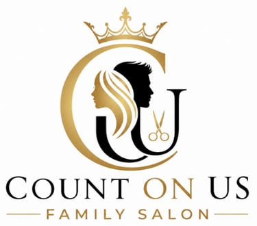 Count on us Family Salon logo