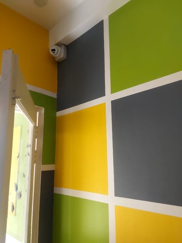 child friendly campus with CCTV surveillance