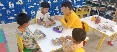 Balanced, freshly prepared meals for growing children