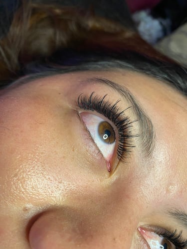 Extensiones de pestañas con efecto Wispy 