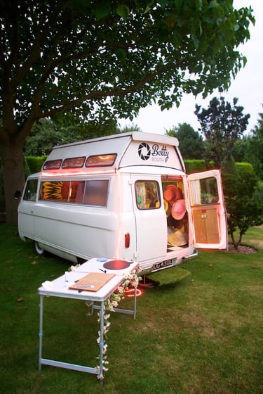 photobooth mobile dans un van vintage