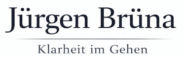 Jürgen Brüna | Klarheit im Gehen logo