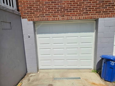 Newly installed door