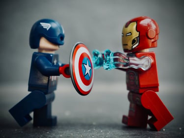 Lego Superheroes with Superpowers