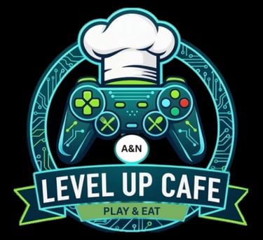 LEVELUP CAFE logo