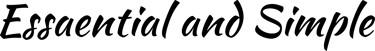Essential and Simple logo