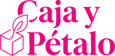 Logo Caja y Pétalos