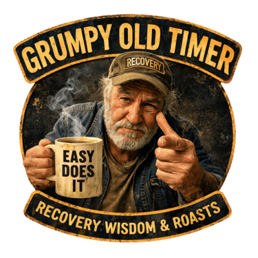 Grumpy Old Timer logo