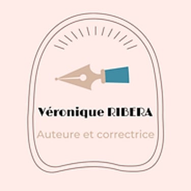 Véronique Ribera, auteure et correctrice logo