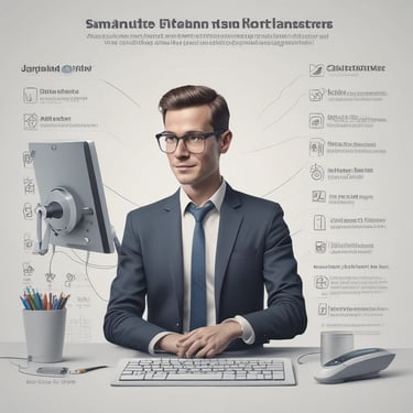 Close-up of a chatbot interface interacting with a user on a laptop.